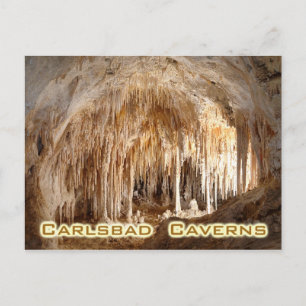 Cartão Postal Parque Nacional de Carlsbad Caverns, Novo México