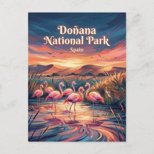 Cartão Postal Parque Nacional de Doñana Espanha