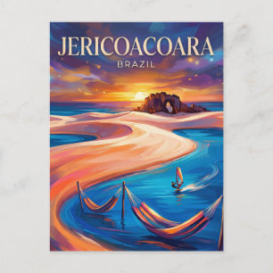 Cartão Postal Parque Nacional de Jericoacoara Brasil