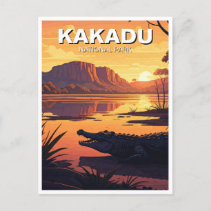 Cartão Postal Parque Nacional de Kakadu, Austrália