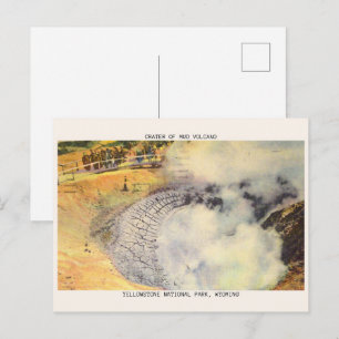 Cartão Postal Parque Nacional de Pedra Amarela, presentes no vul