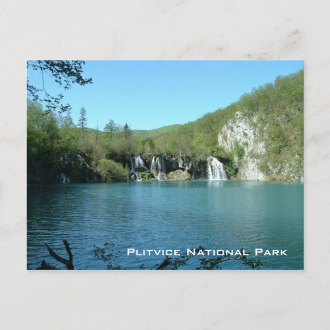 Cartão Postal Parque Nacional de Plitvice (Frente)