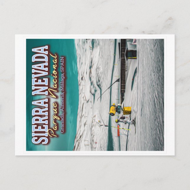 CARTÃO POSTAL PARQUE NACIONAL DE SIERRA NEVADA - ESPANHA ANDALUS (Frente)