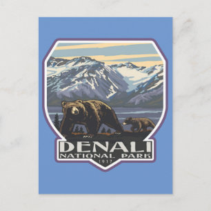 Cartão Postal Parque Nacional Denali