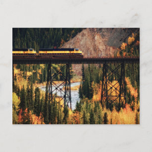 Cartão Postal Parque Nacional Denali e Preservação dos EUA Alasc