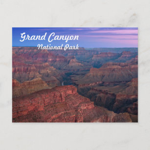 Cartão Postal Parque Nacional do Grand Canyon em Sunrise