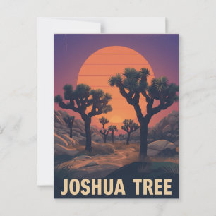 Cartão Postal Parque Nacional do Joshua Tree