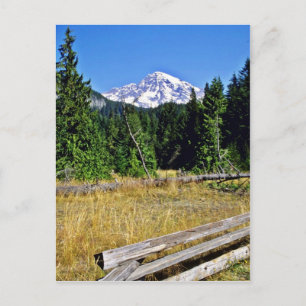 Cartão Postal Parque Nacional do Mt. Rainier