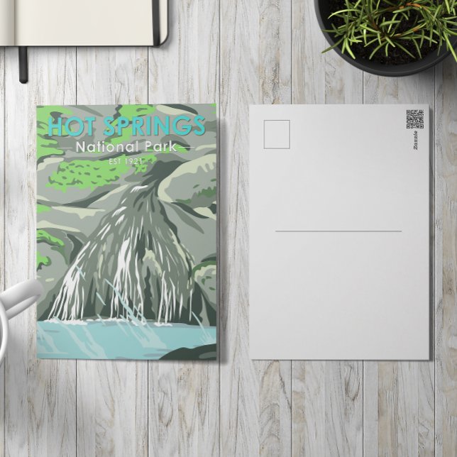 Cartão Postal Parque Nacional dos Primaveras Quentes - Arkansas  (Criador carregado)