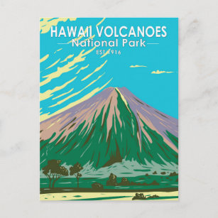 Cartão Postal Parque Nacional dos Vulcões do Havaí, Mauna Loa Vi