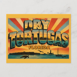 Cartão Postal Parque Nacional Dry Tortugas Florida Fortaleza da 