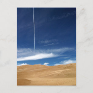 Cartão Postal Parque Nacional e Reserva de excelente Sand Dunes