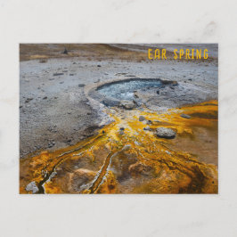 Cartão Postal Parque Nacional Ear Primavera Yellowstone