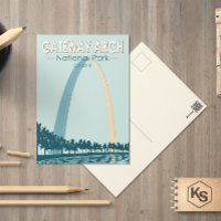 Parque Nacional Gateway Arch Vintage
