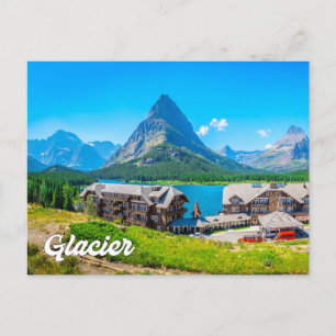 Cartão Postal Parque Nacional Glacier, Montana, EUA