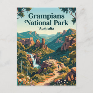 Cartão Postal Parque Nacional Grampians Austrália