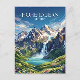 Cartão Postal Parque Nacional Hohe Tauern Áustria