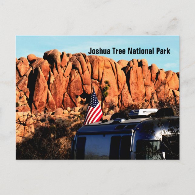 Cartão Postal Parque Nacional Joshua Tree (Frente)