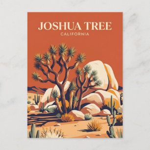Cartão Postal Parque Nacional Joshua Tree EUA
