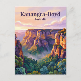 Cartão Postal Parque Nacional Kanangra-Boyd Austrália