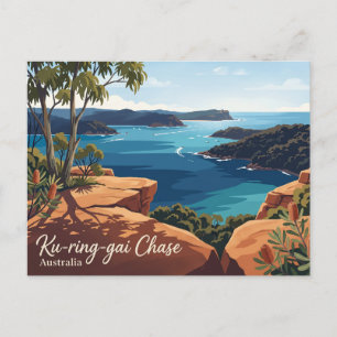 Cartão Postal Parque Nacional Ku-ring-gai Chase Austrália