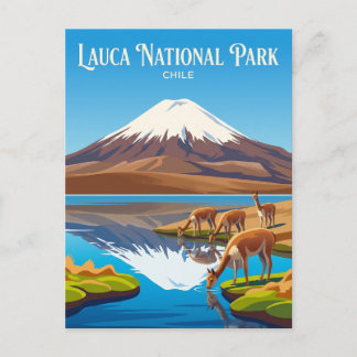 Cartão Postal Parque Nacional Lauca Chile