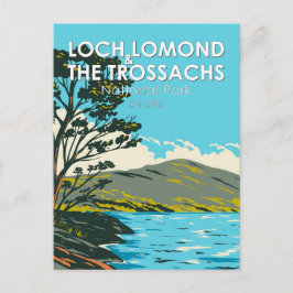Cartão Postal Parque Nacional Loch Lomond e The Trossachs
