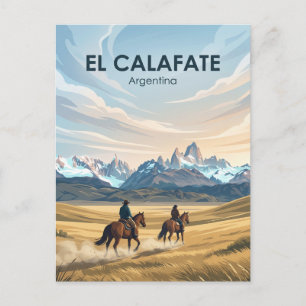 Cartão Postal Parque Nacional Los Glaciares Argentina