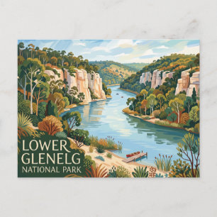 Cartão Postal Parque Nacional Lower Glenelg Austrália