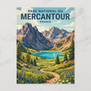Cartão Postal Parque Nacional Mercantour França