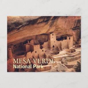 Cartão Postal Parque Nacional Mesa Verde