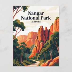 Cartão Postal Parque Nacional Nangar Austrália