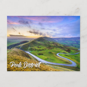 Cartão Postal Parque Nacional Peak District, Derbyshire, Inglate