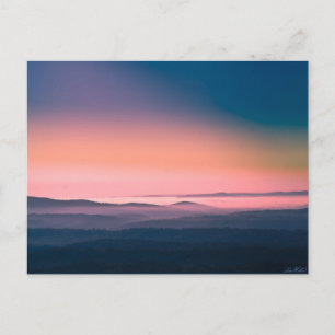 Cartão Postal Parque Nacional Pink Sunrise Hot Springs, Arkansas