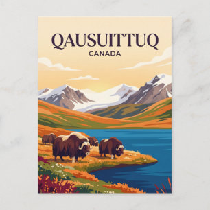 Cartão Postal Parque Nacional Qausuittuq Canadá