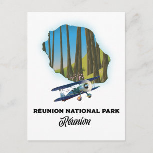 Cartão Postal Parque Nacional Reunião