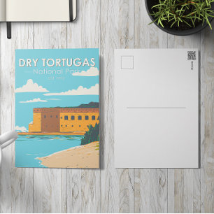 Cartão Postal  Parque Nacional Seco de Tortugas, Flórida Fort V