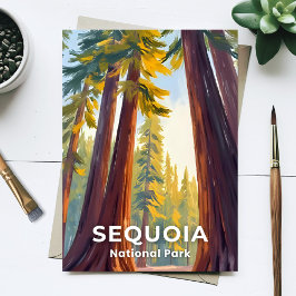Cartão Postal Parque Nacional Sequoia | Viagens pela Califórnia