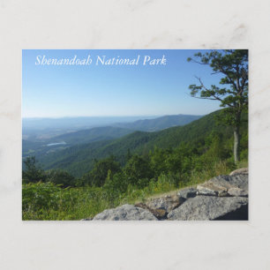 Cartão Postal Parque Nacional Shenandoah