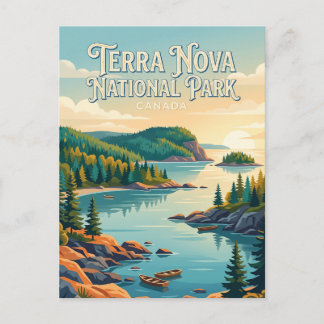 Cartão Postal Parque Nacional Terra Nova Canadá