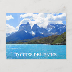 Cartão Postal parque nacional torres del paine
