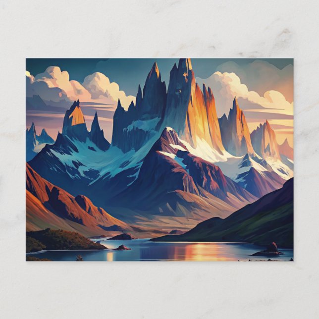 Cartão Postal Parque Nacional Torres del Paine Chile (Frente)