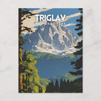 Cartão Postal Parque Nacional Triglav