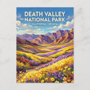 Cartão Postal Parque Nacional Vale da Morte Califórnia/Nevada