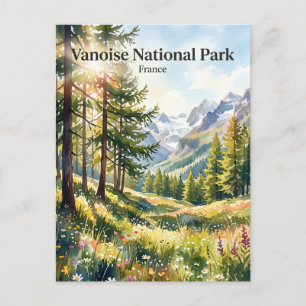 Cartão Postal Parque Nacional Vanoise França