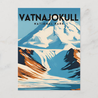 Cartão Postal Parque Nacional Vatnajokull
