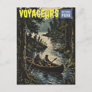 Cartão Postal Parque Nacional Voyageurs