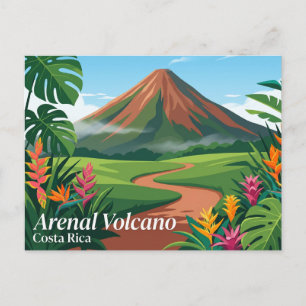 Cartão Postal Parque Nacional Vulcão Arenal Costa Rica