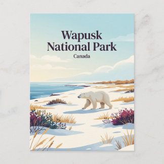 Cartão Postal Parque Nacional Wapusk Canadá
