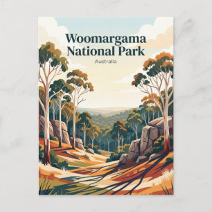 Cartão Postal Parque Nacional Woomargama Austrália